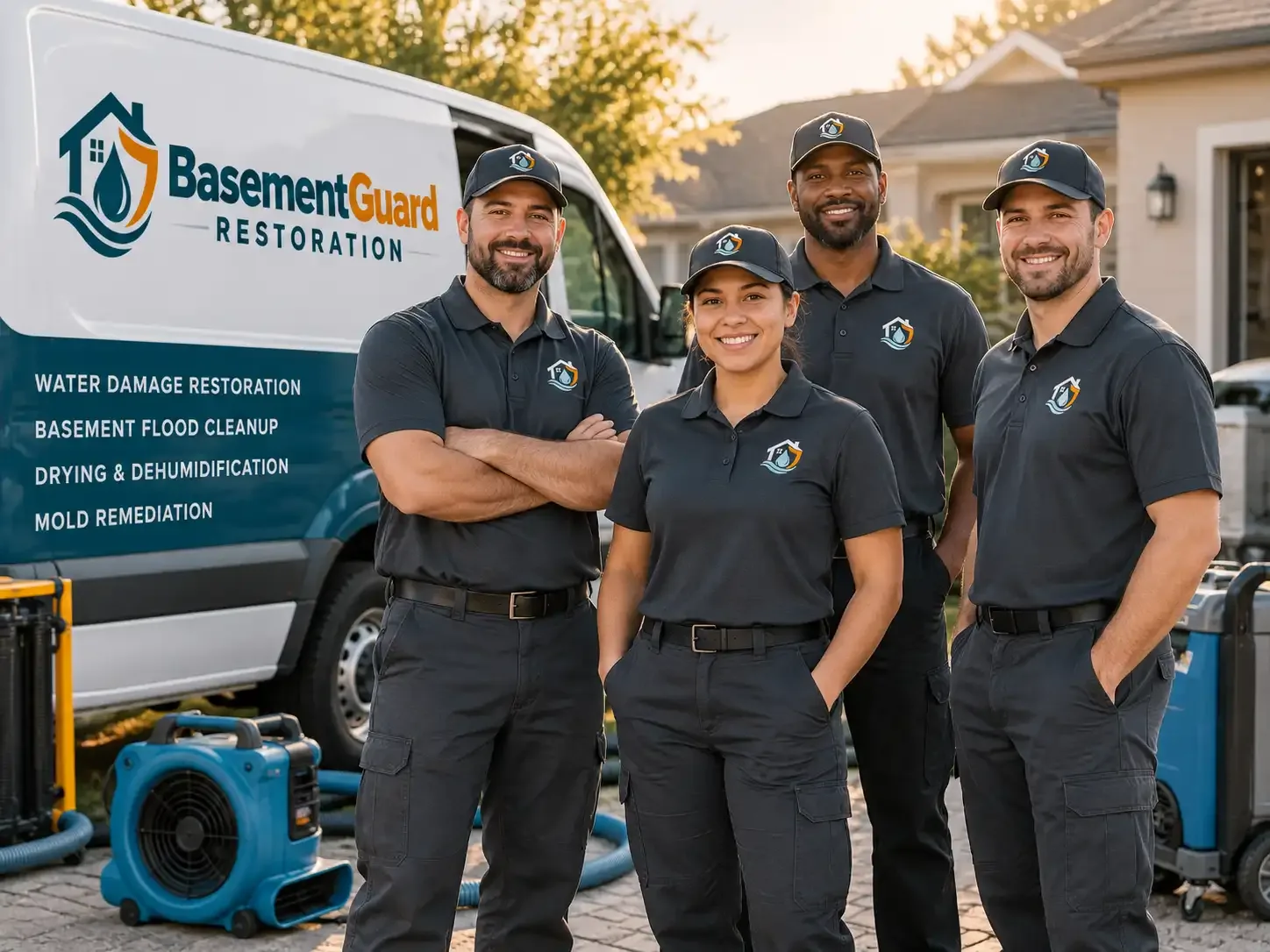 Basement Water Damage Restoration company in Fairview, KS